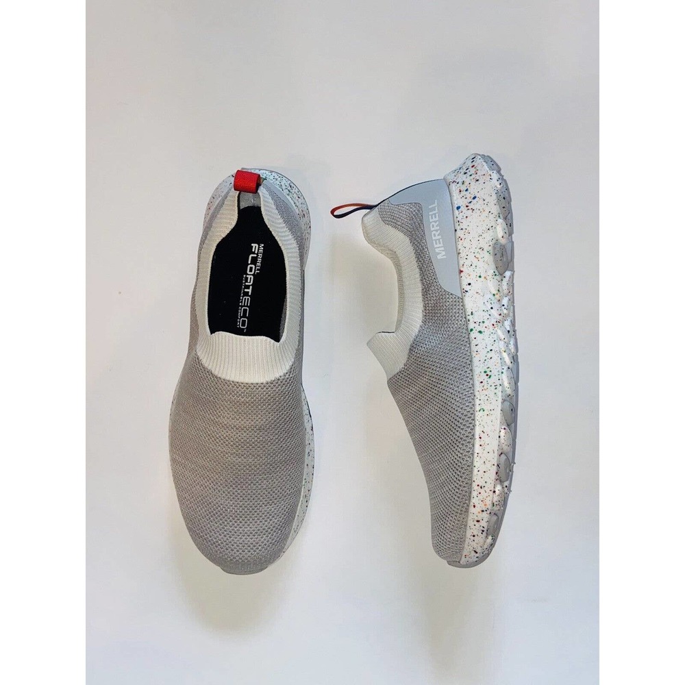 Merrell Cloud Moc Knit Light Grey J003697 Men's Size 9.5